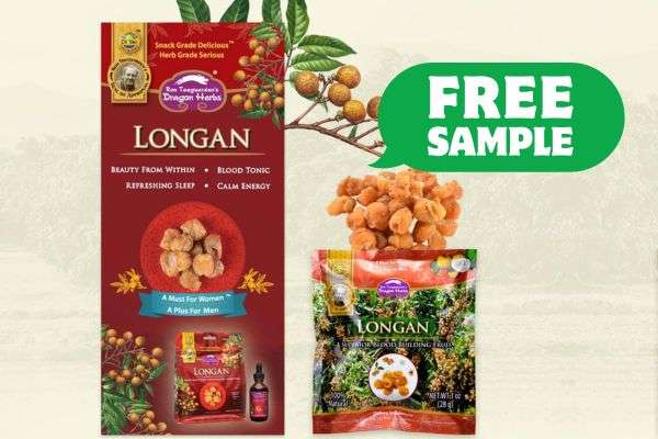 Free Longan To-Go 1 oz. Packet from Dragon Herbs