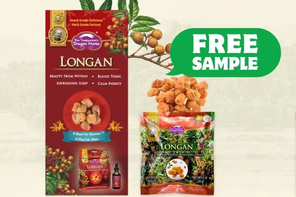 Free Longan To-Go 1 oz. Packet from Dragon Herbs