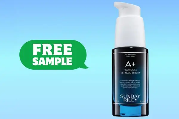 Free Sample – Sunday Riley A+ High-Dose Retinoid Serum