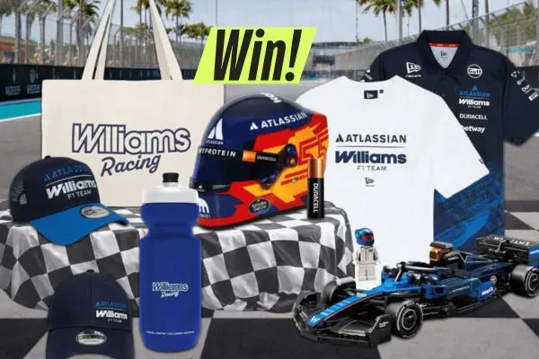 Instant Win Atlassian Williams Racing Merch