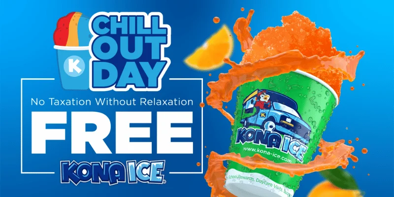 Chill Out Day 2026: Free Kona Ice