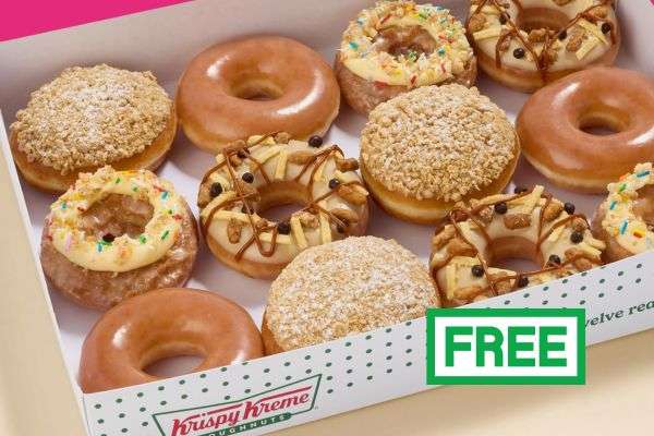 Free Milk Bar Doughnut at Krispy Kreme – Through April 30