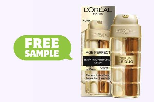 Possible FREE Sample of L’Oreal Serum Le Duo