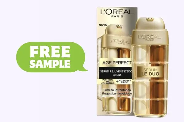 Possible FREE Sample of L’Oreal Serum Le Duo