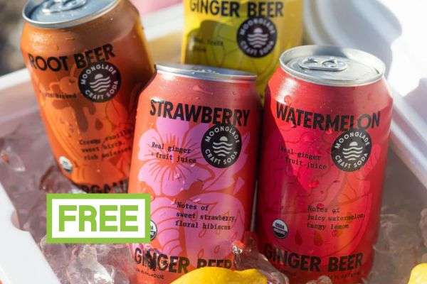 Free Moonglade Organic Soda at Gelson’s