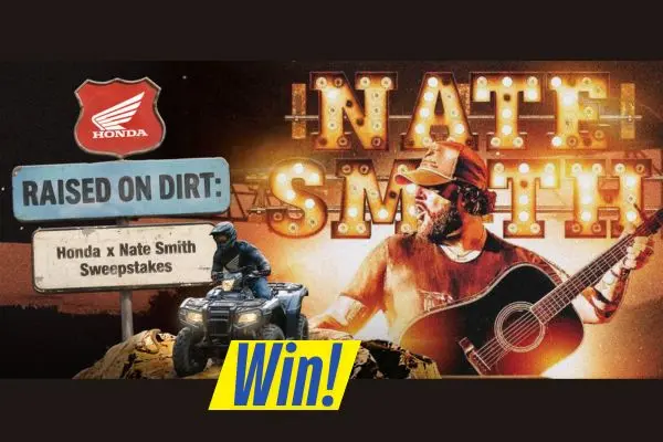 Win A Honda FourTrax Foreman Rubicon ATV