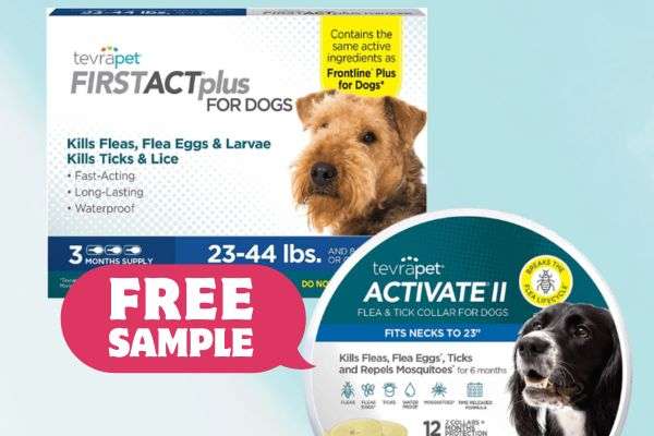 Free Dog Flea & Tick Protection (Collar or Drops Up for Grabs)