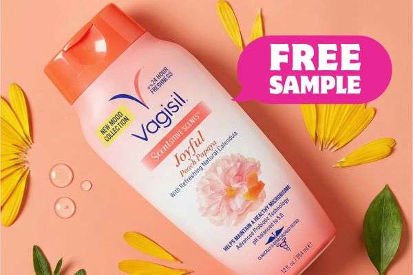 Free Vagisil Peach Papaya Feminine Wash Sample