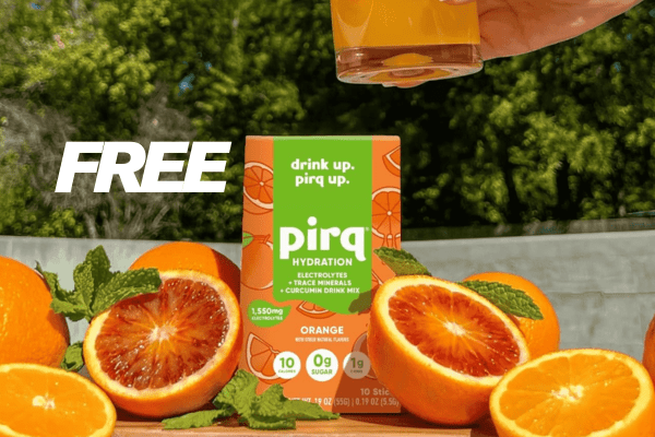 Get One Free Box (10-Pack) of Pirq Electrolyte Drink Mix — 0g Sugar