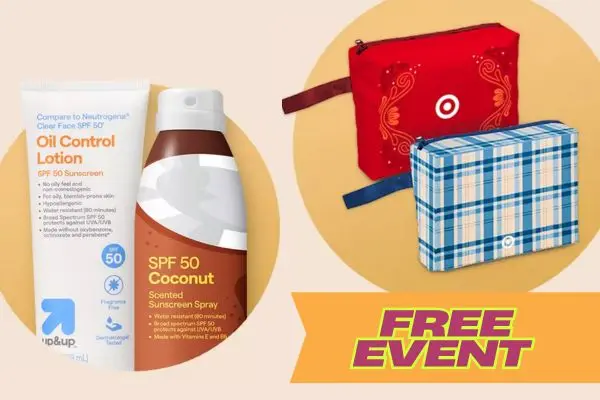 Target Summer Kickoff Event — Beach Pouch Giveaway + Sun Care Treats