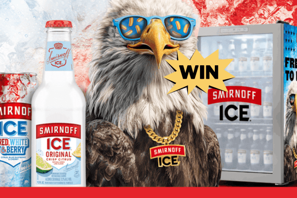 Win a Smirnoff Ice-Branded Mini Fridge ($190 Value)