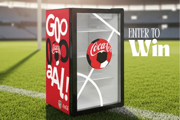 Win a Soccer Prize Pack (Mini Fridge, Soccer Ball, and Bucket Hat) + Instant Wins