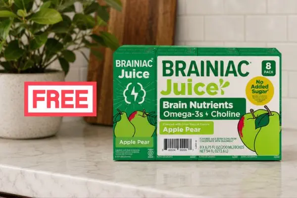 Free Brainiac Foods New Kids Apple Juice Boxes