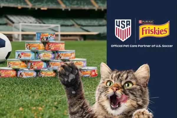 Free Friskies 12-Pack Every Time the Soccer Team Scores