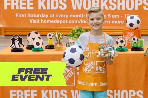 Free Kids Goalie Game Workshop at Home Depot