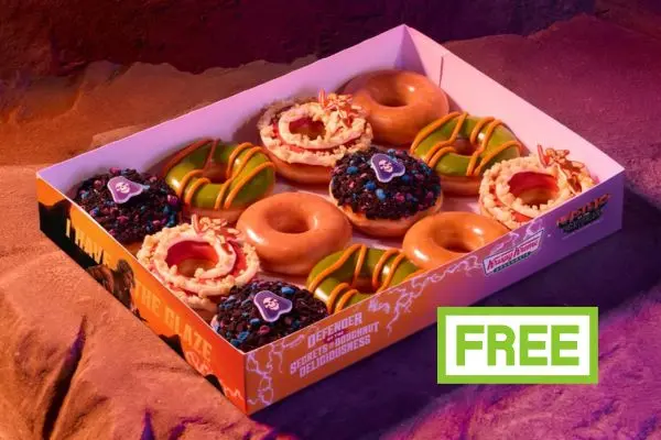 Free Doughnut – Krispy Kreme New Masters of the Universe Collection