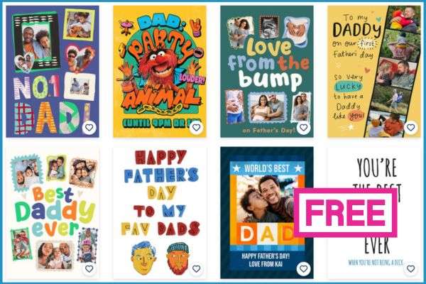 Free Father’s Day Card